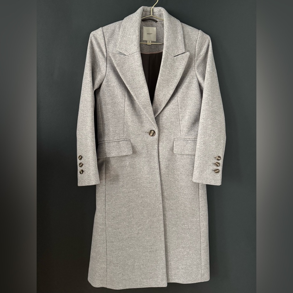 Next Light Gray Women's Trench Coat